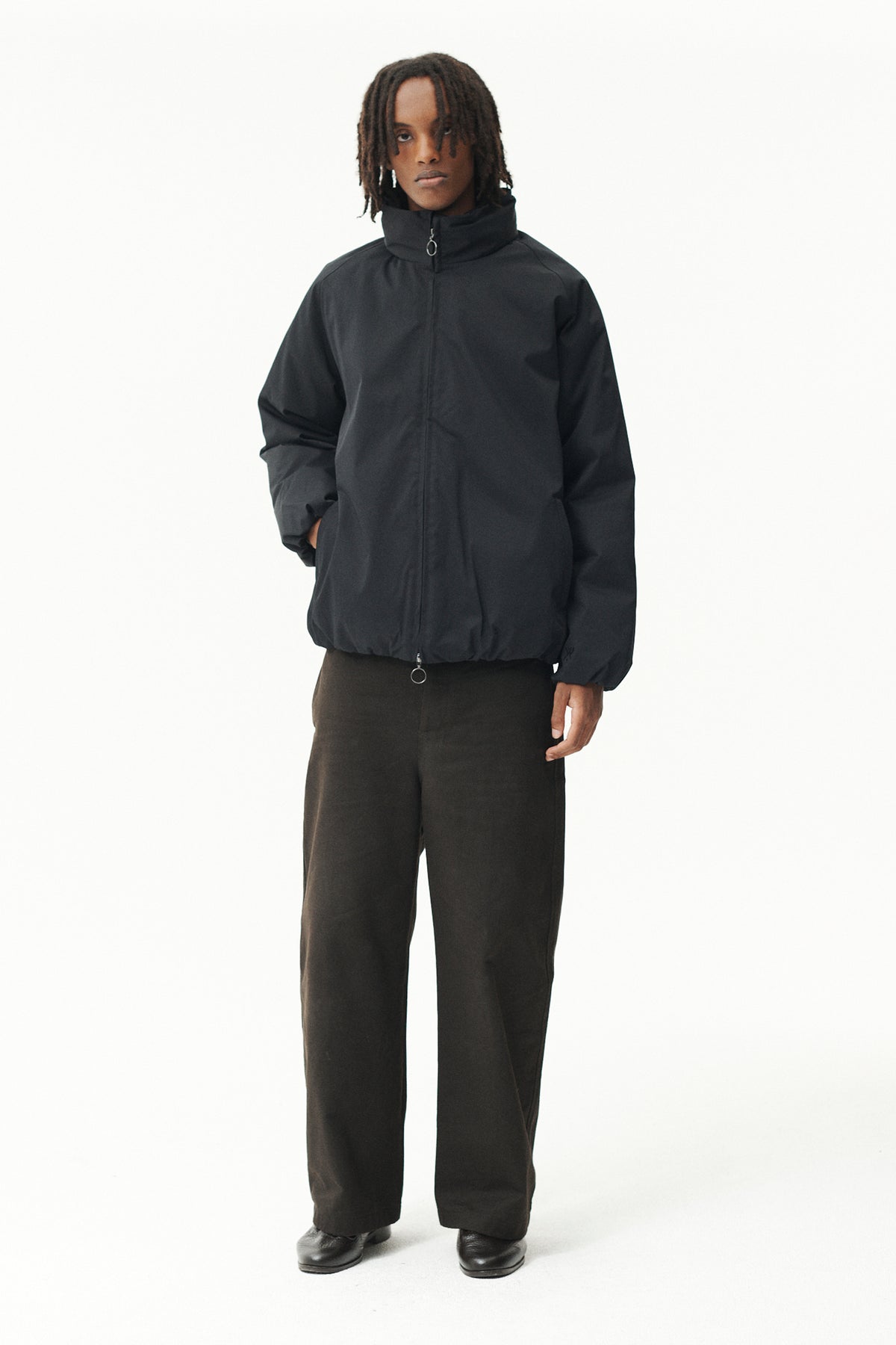 SHORT TRACKER NIN SPIN TWILL AW26 NAVY