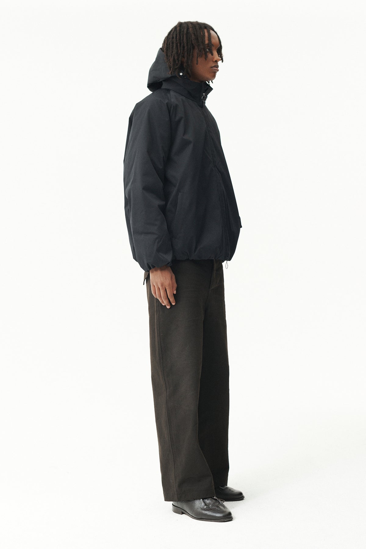 SHORT TRACKER NIN SPIN TWILL AW26 NAVY