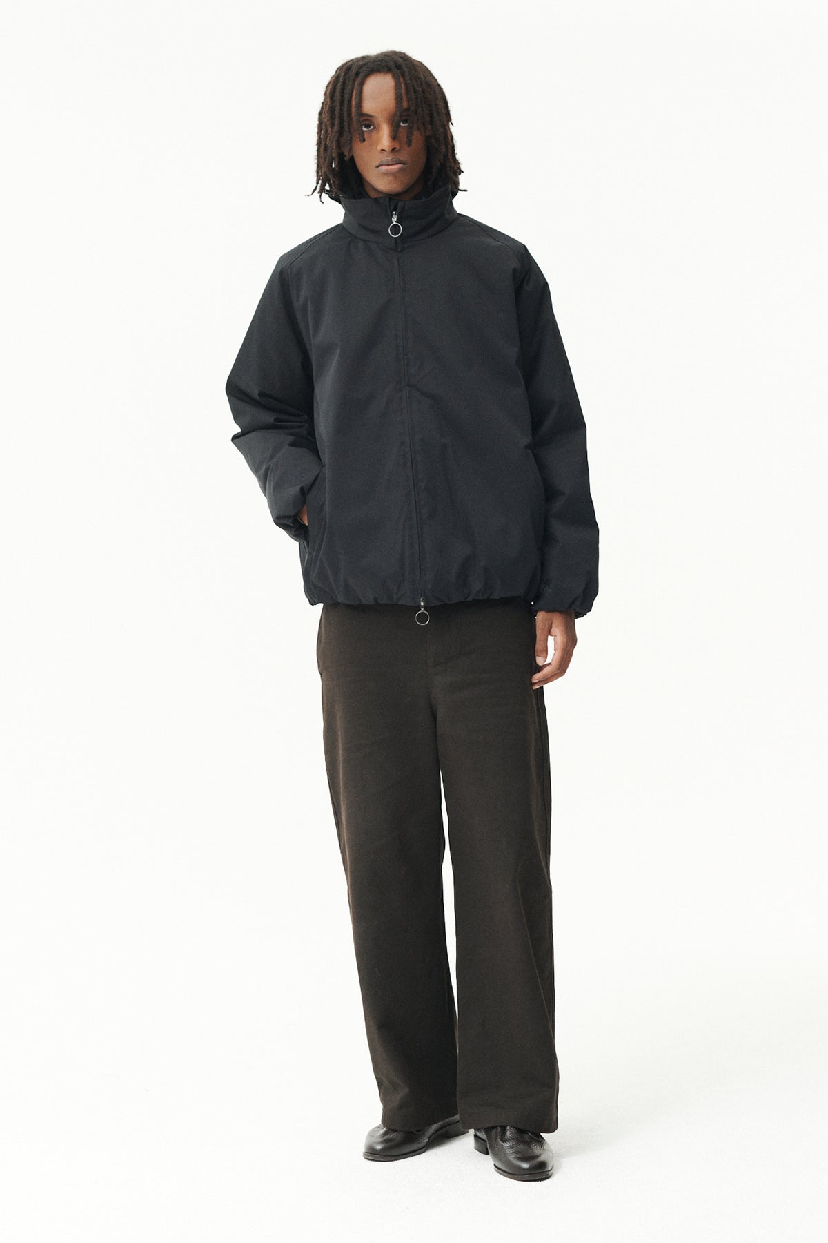 SHORT TRACKER NIN SPIN TWILL AW26 NAVY
