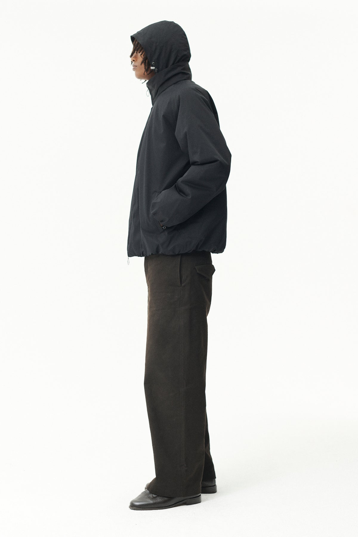 SHORT TRACKER NIN SPIN TWILL AW26 NAVY