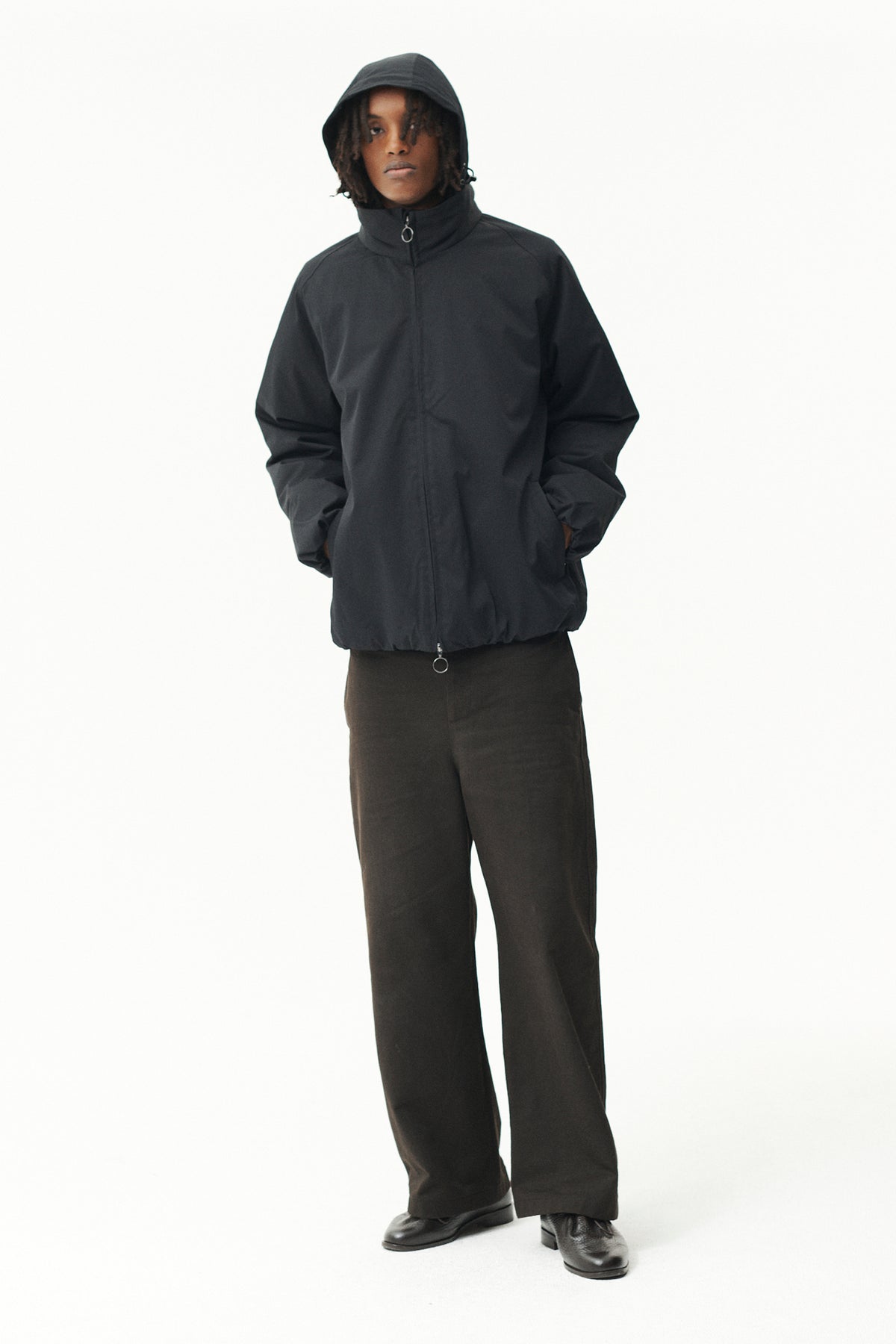 SHORT TRACKER NIN SPIN TWILL AW26 NAVY