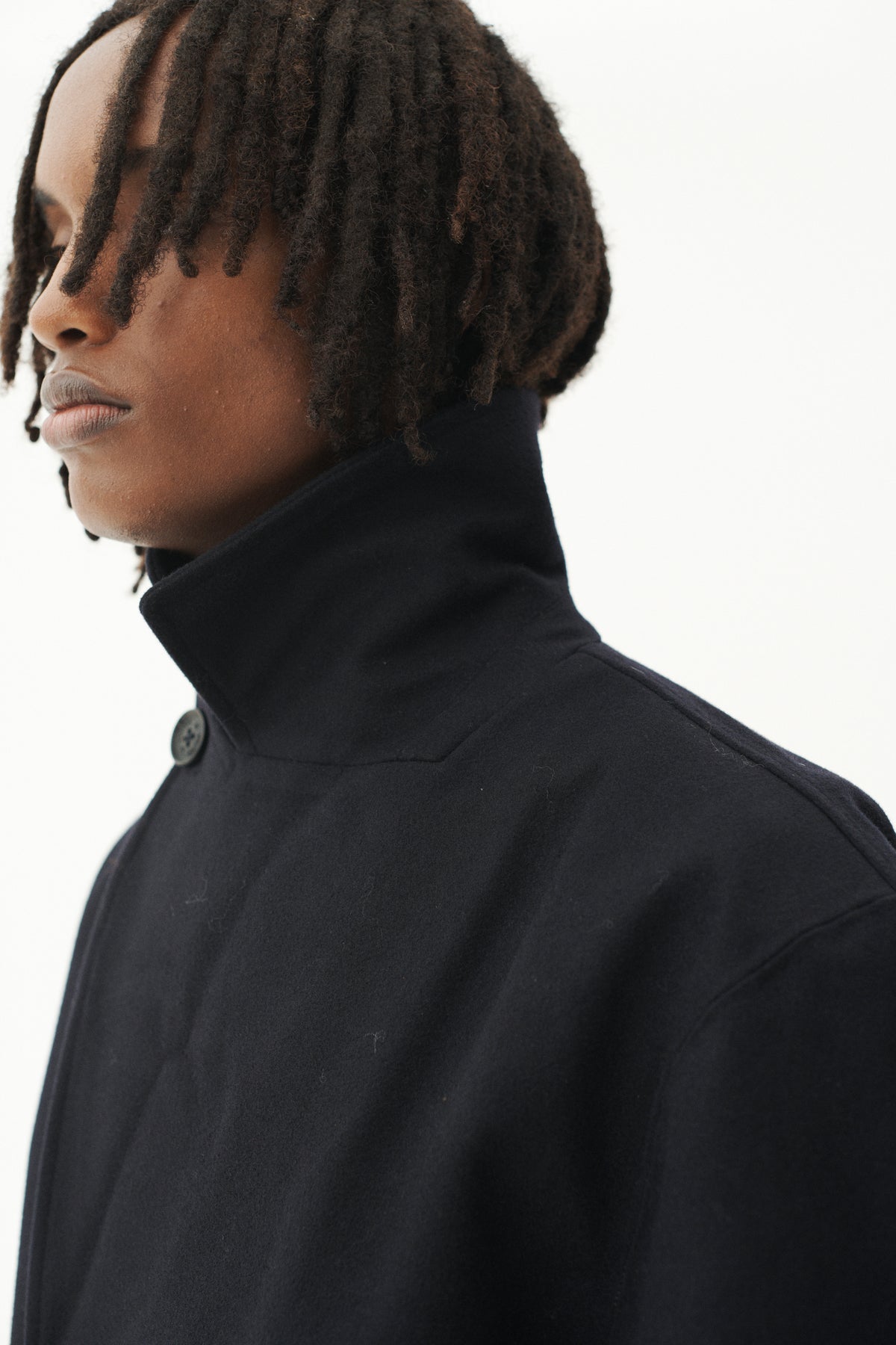 SHUVA C MELTON AW26 NAVY