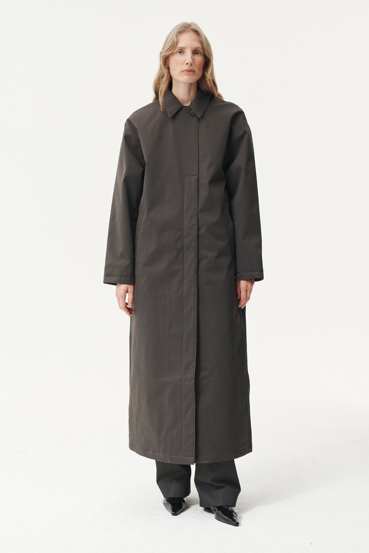JANICE B LONG NIN SPIN AW26 FADED COFFEE