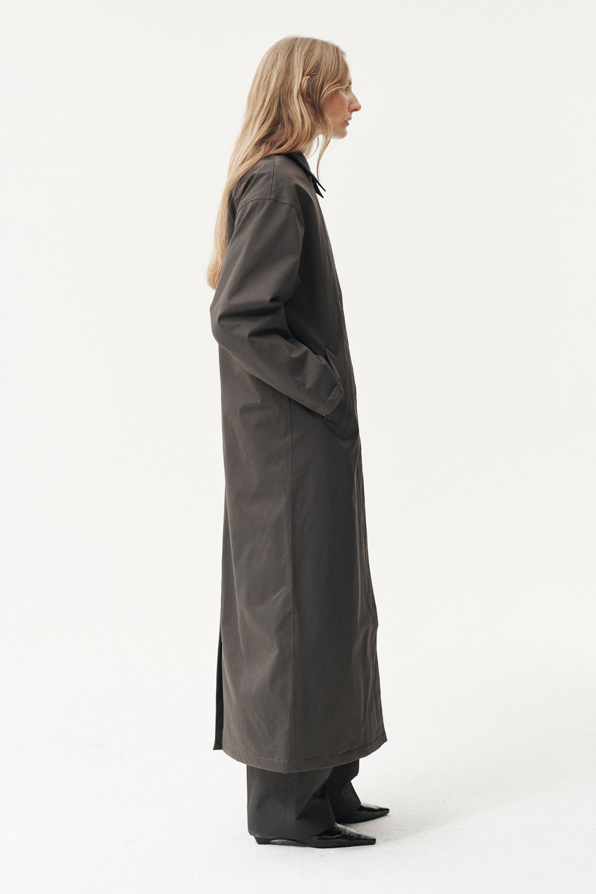 JANICE B LONG NIN SPIN AW26 FADED COFFEE
