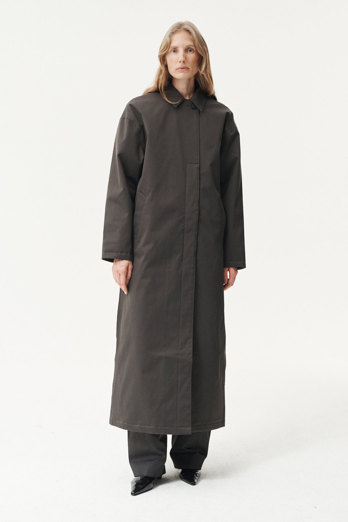 JANICE B LONG NIN SPIN AW26 FADED COFFEE