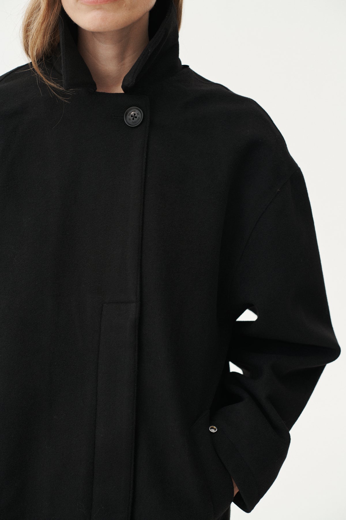 JANICE B TECHWOOL AW26 BLACK