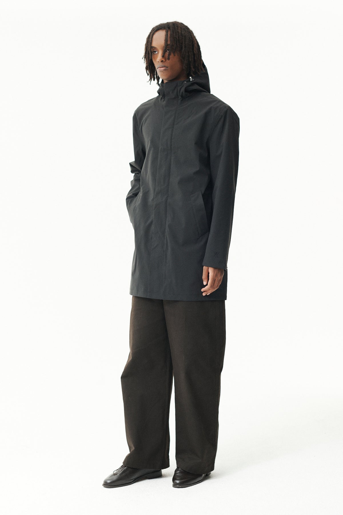 TERROR WEATHER RAIN SHELL AW26 BLACK