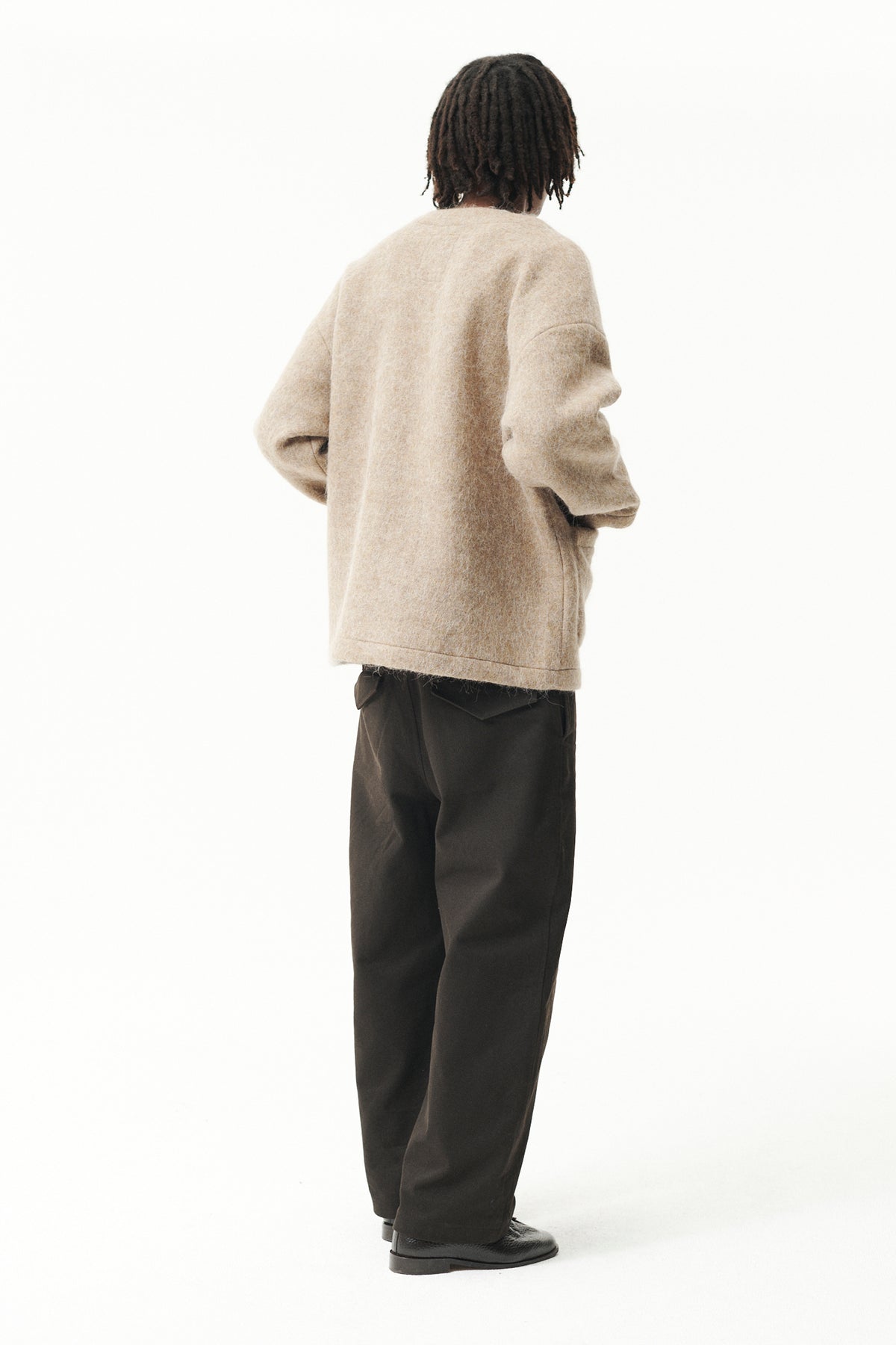 CARDI FUZZY BONDED AW26 CAMEL