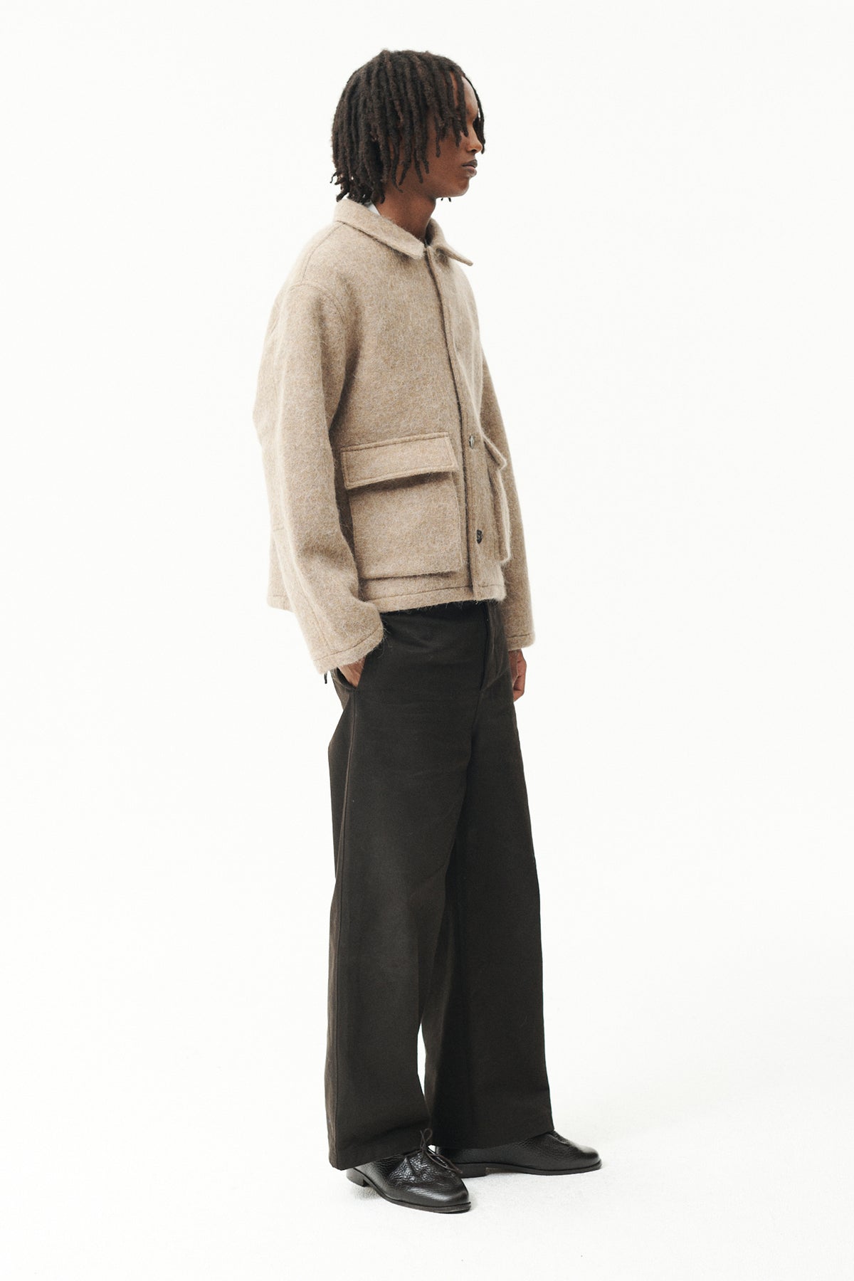 O SHIRT NEW FUZZY AW26 CAMEL