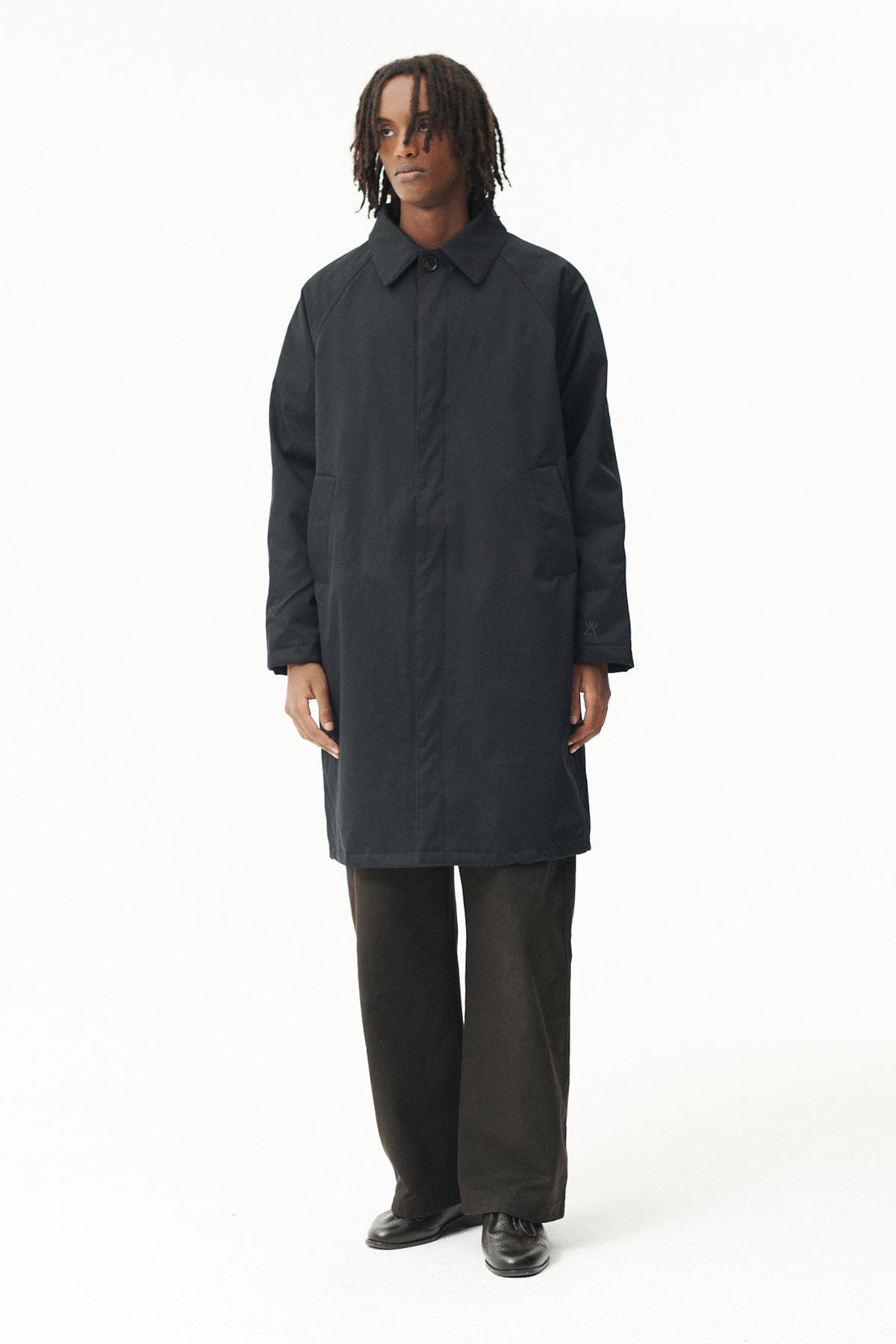 JOBA CARCOAT NIN SPIN AW26 WASHED BLACK