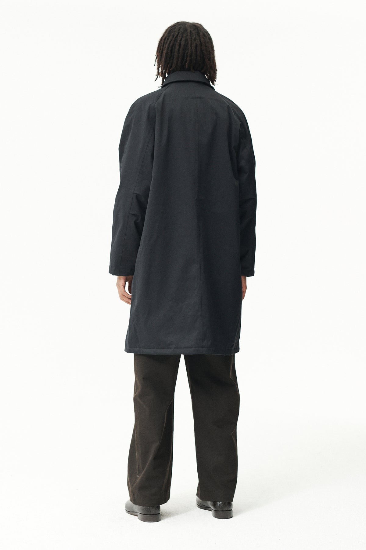 JOBA CARCOAT NIN SPIN AW26 WASHED BLACK