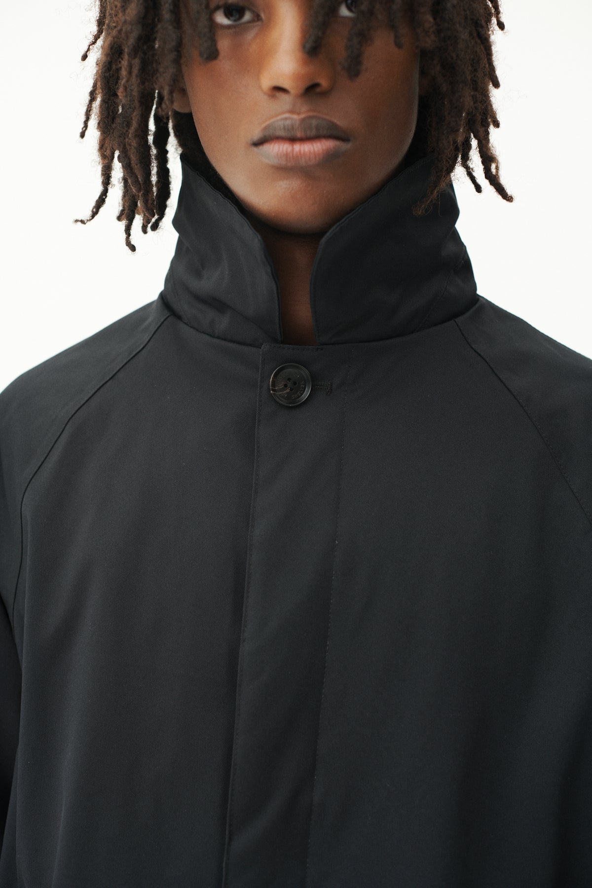 JOBA CARCOAT NIN SPIN AW26 WASHED BLACK