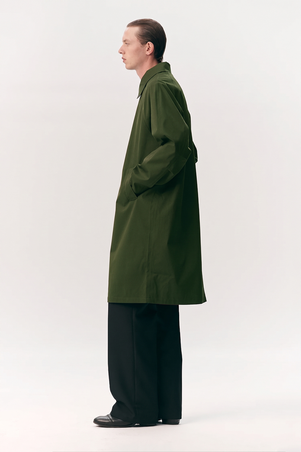 JOBA CARCOAT SS26 WASHED FOREST