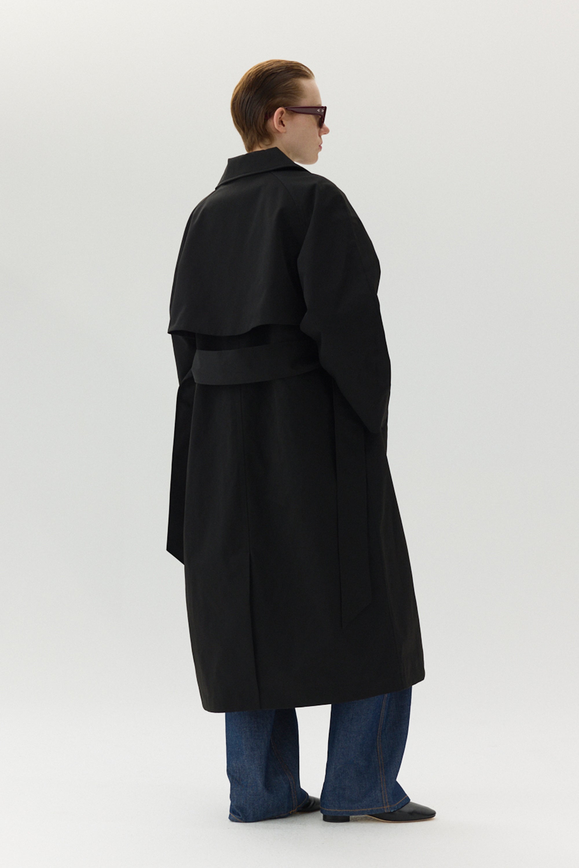 ROOMY TRENCH NIN SPIN AW24 BLACK | Welter Shelter