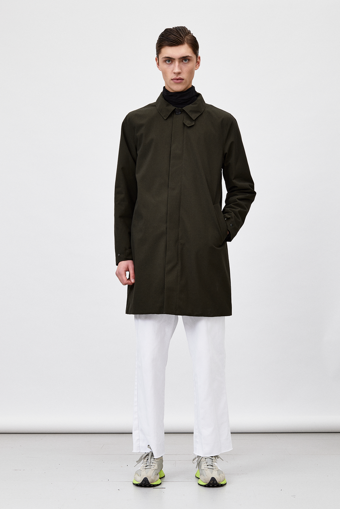 LONG DONG POLYRAYON WOOL LOOK AW21 OLIVE