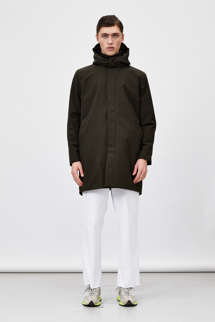 TERROR WEATHER POLYRAYON WOOL LOOK AW21 OLIVE