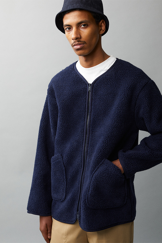TEDDY COOL LINER AW22 NAVY
