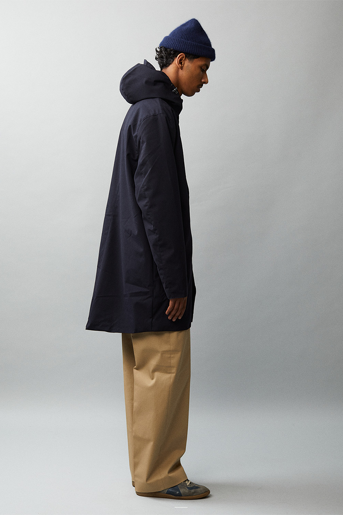 TERROR WEATHER PARKA POLY RAYON AW22 NAVY