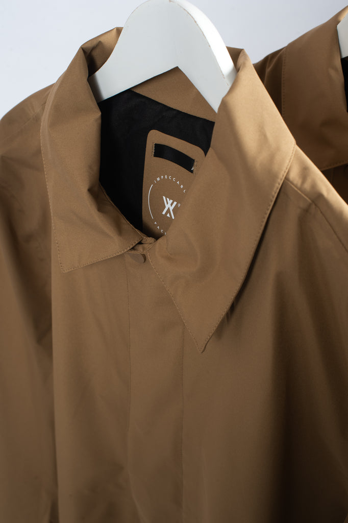 Shirt Jacket Khaki - Welter Shelter - Waterproof, Windproof, breathable Packable