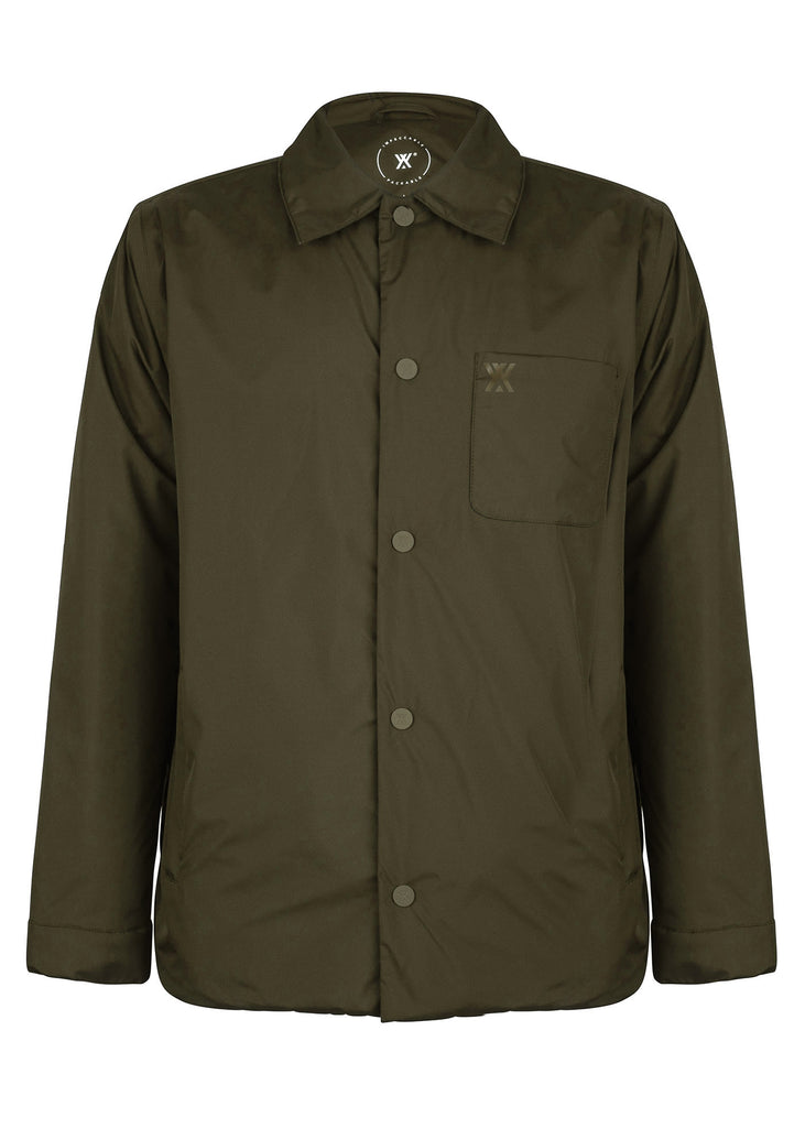 Shirt Jacket Padded Olive SS21